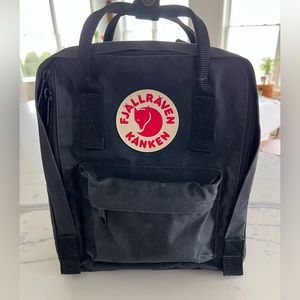 Fjallraven Kanken Mini Backpack, black